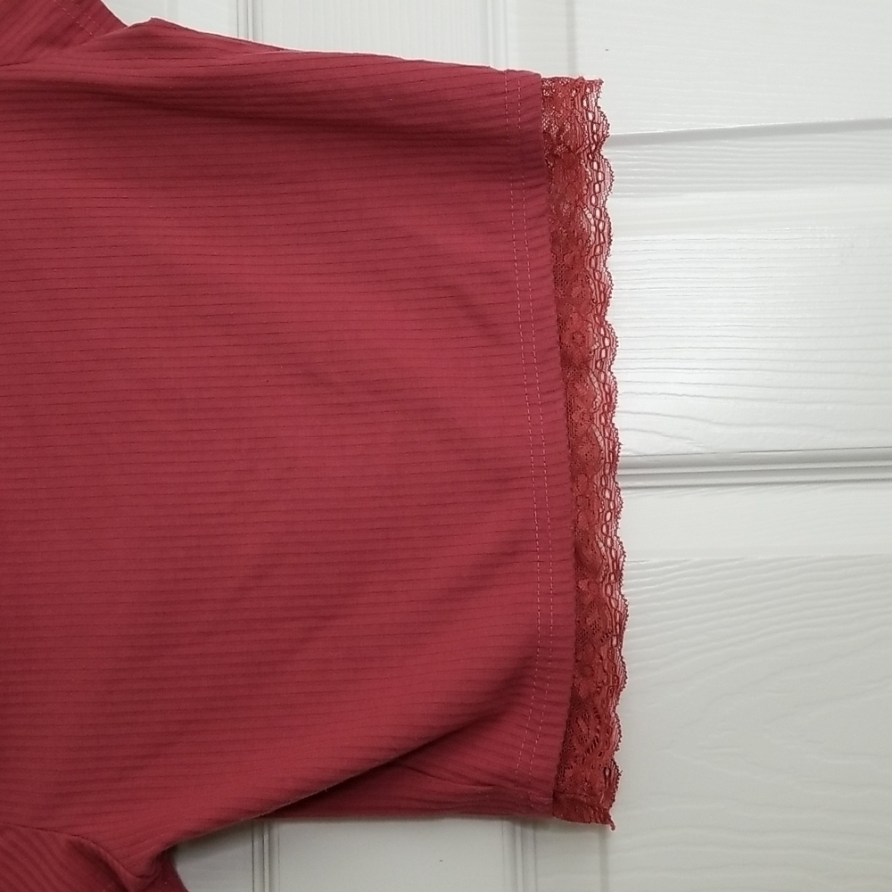 Shein Ribbed Crop Top - Picture 7 of 10